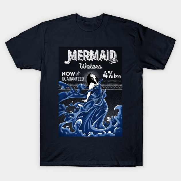 Mermaid Waters T-Shirt by Fanelorn